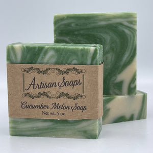Cucumber/melon/fig Scented Bar Soap -  in 2023